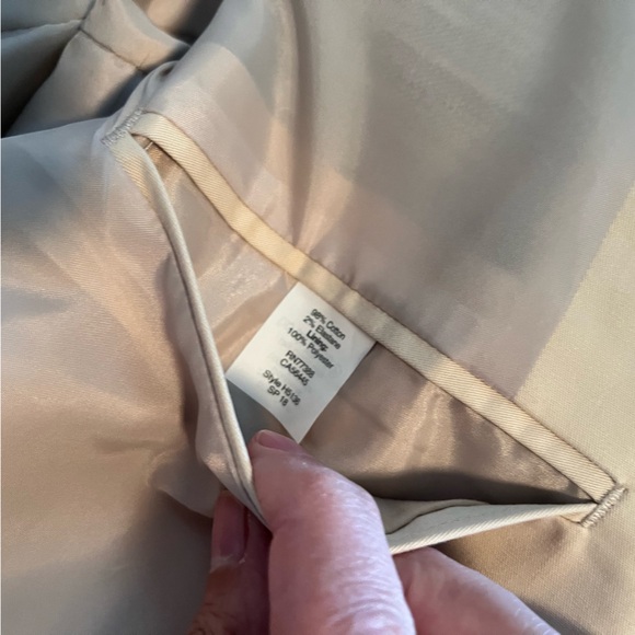 J Crew Factory Thompson suit coat in Island Sand - Picture 4 of 5